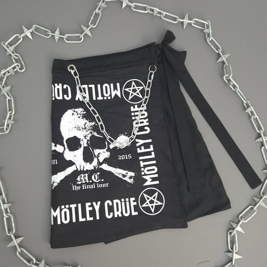 Motley Crue Bandana Wrap Skirt