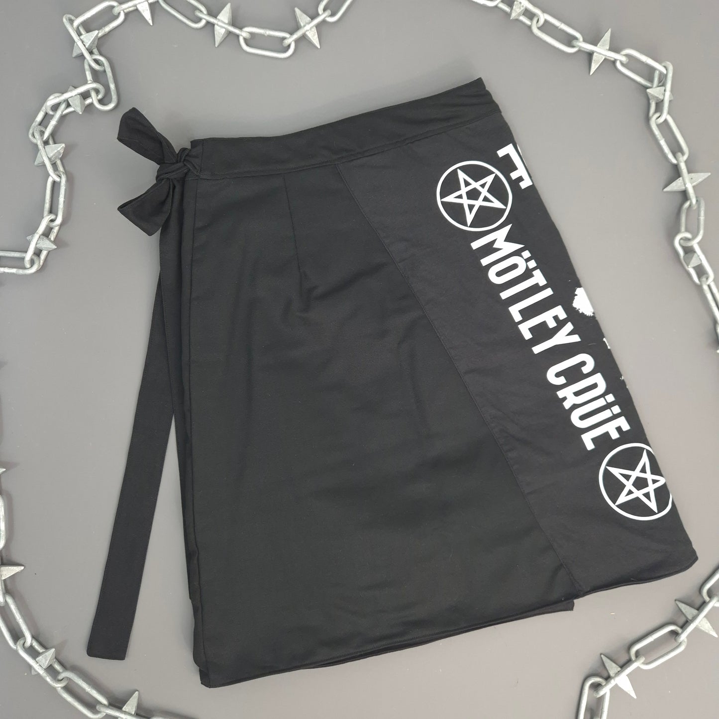 Motley Crue Bandana Wrap Skirt
