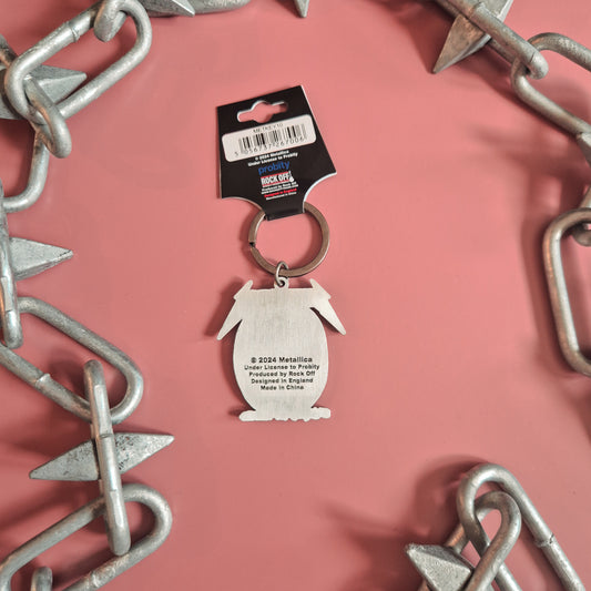 Metallica Metal Keyring