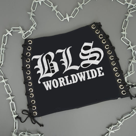 Black Label Society Lace Up Skirt