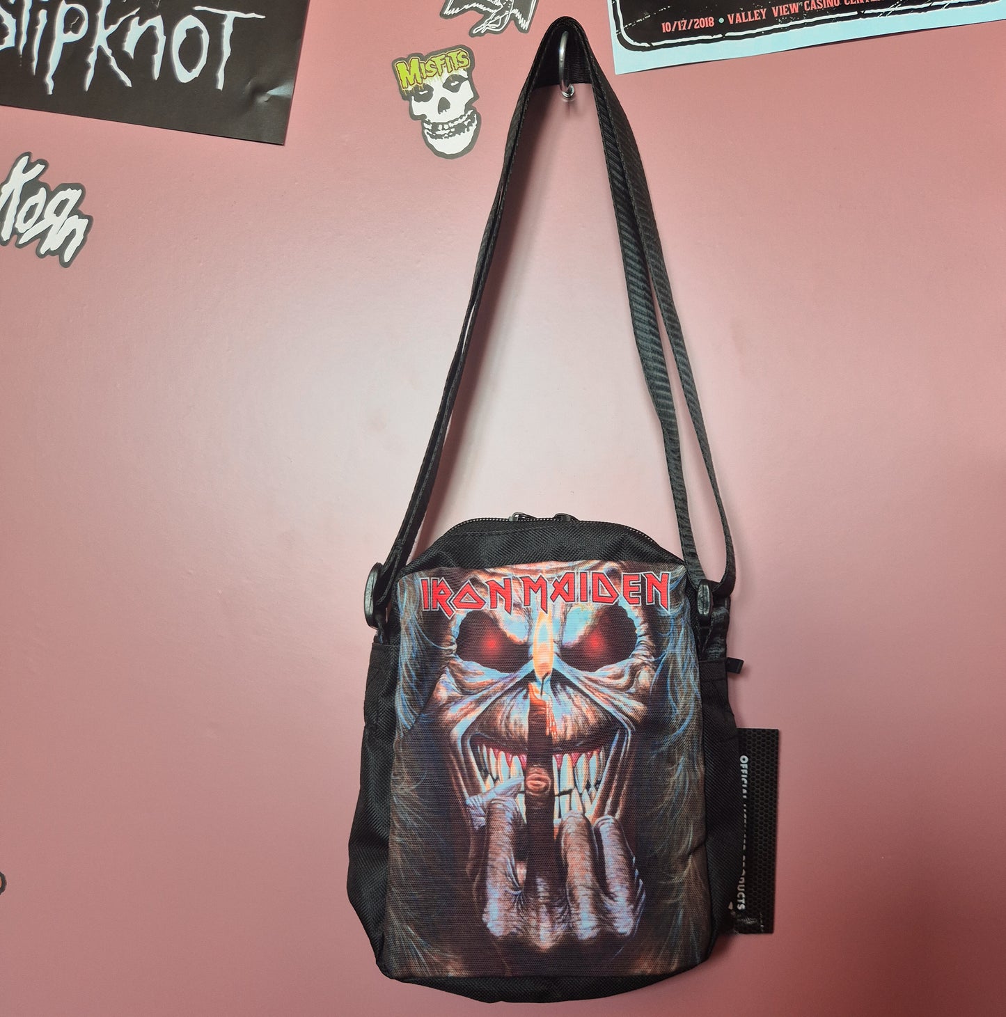 Iron Maiden Crossbody Bag