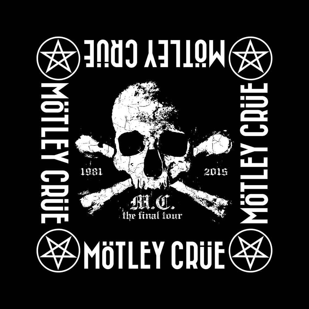Motley Crue Bandana Wrap Skirt
