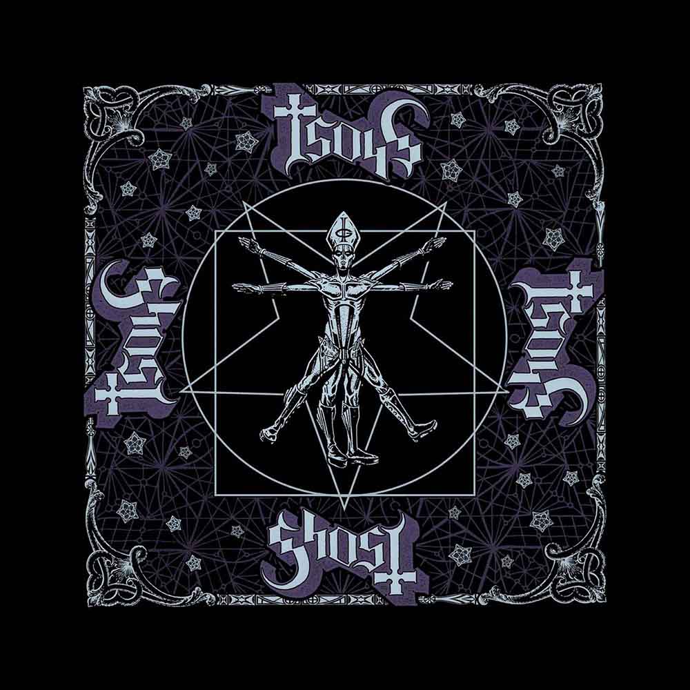 Ghost Vitruvian Ghost Bandana