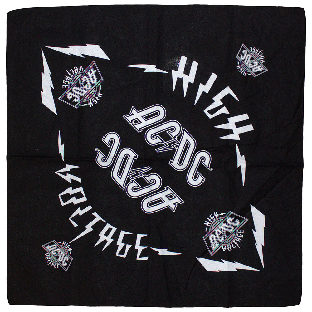 AC/DC High Voltage Bandana