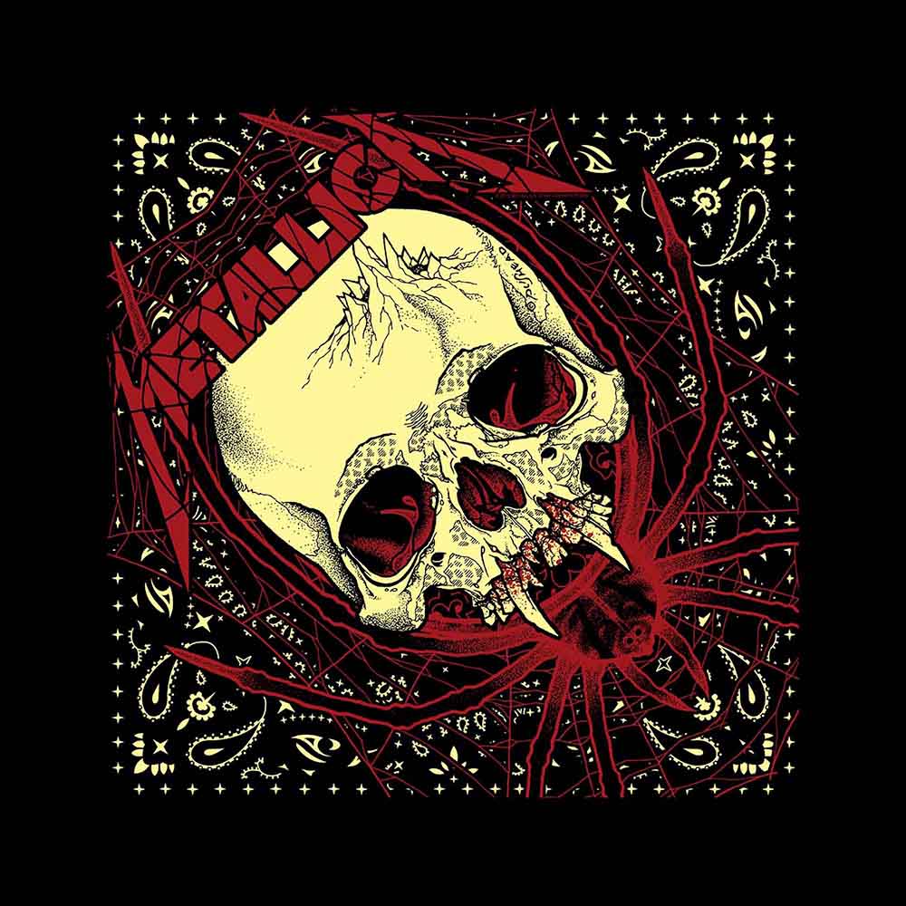 Metallica Bandana Wrap Skirt