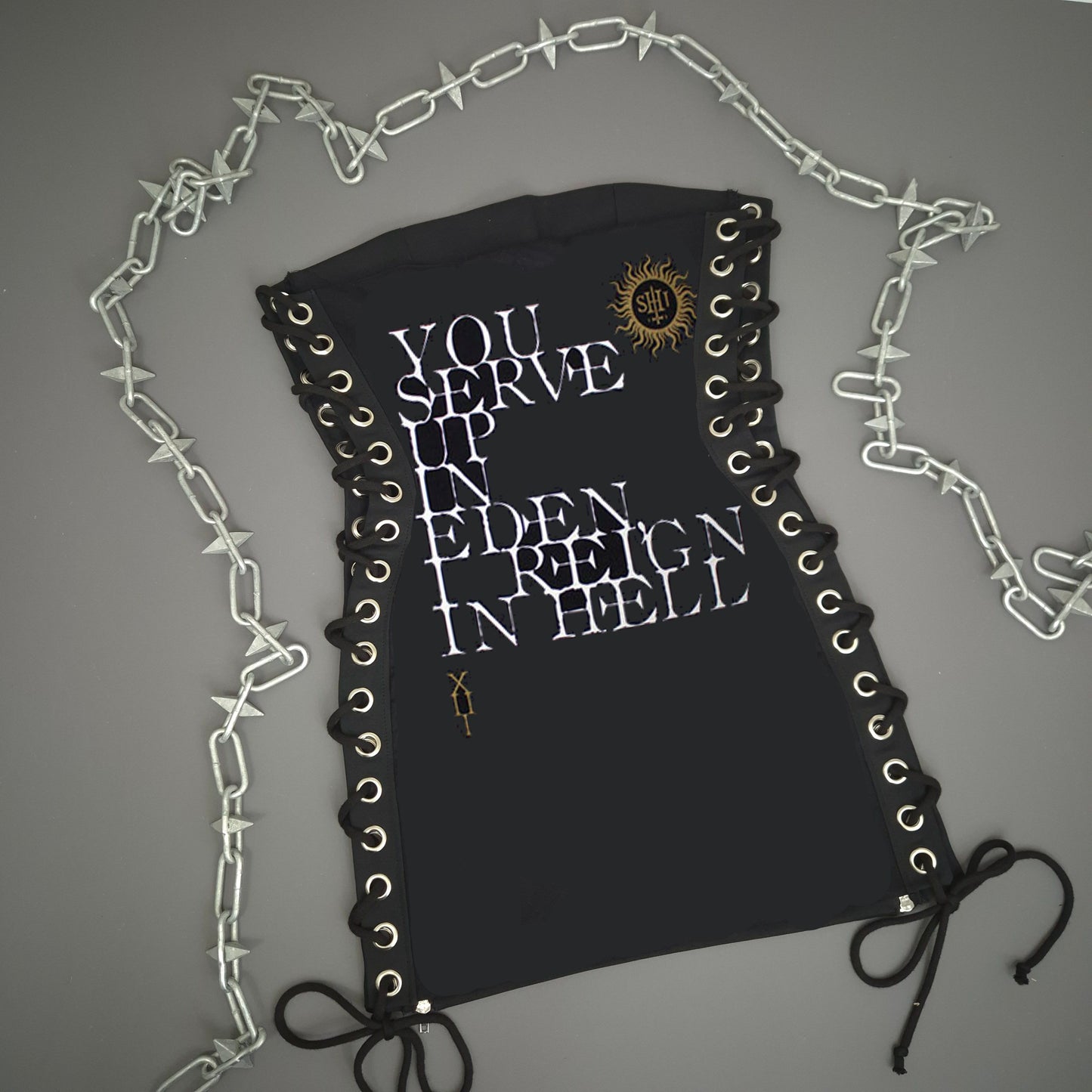 Behemoth Lace Up Dress