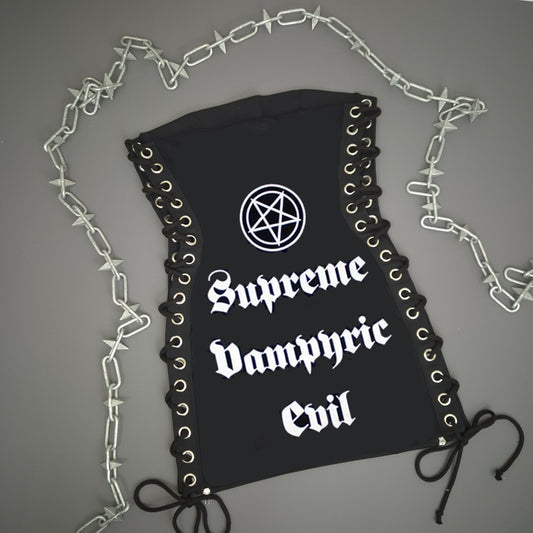 Cradle Of Filth Supreme Vampiric Evil Lace Up Dress