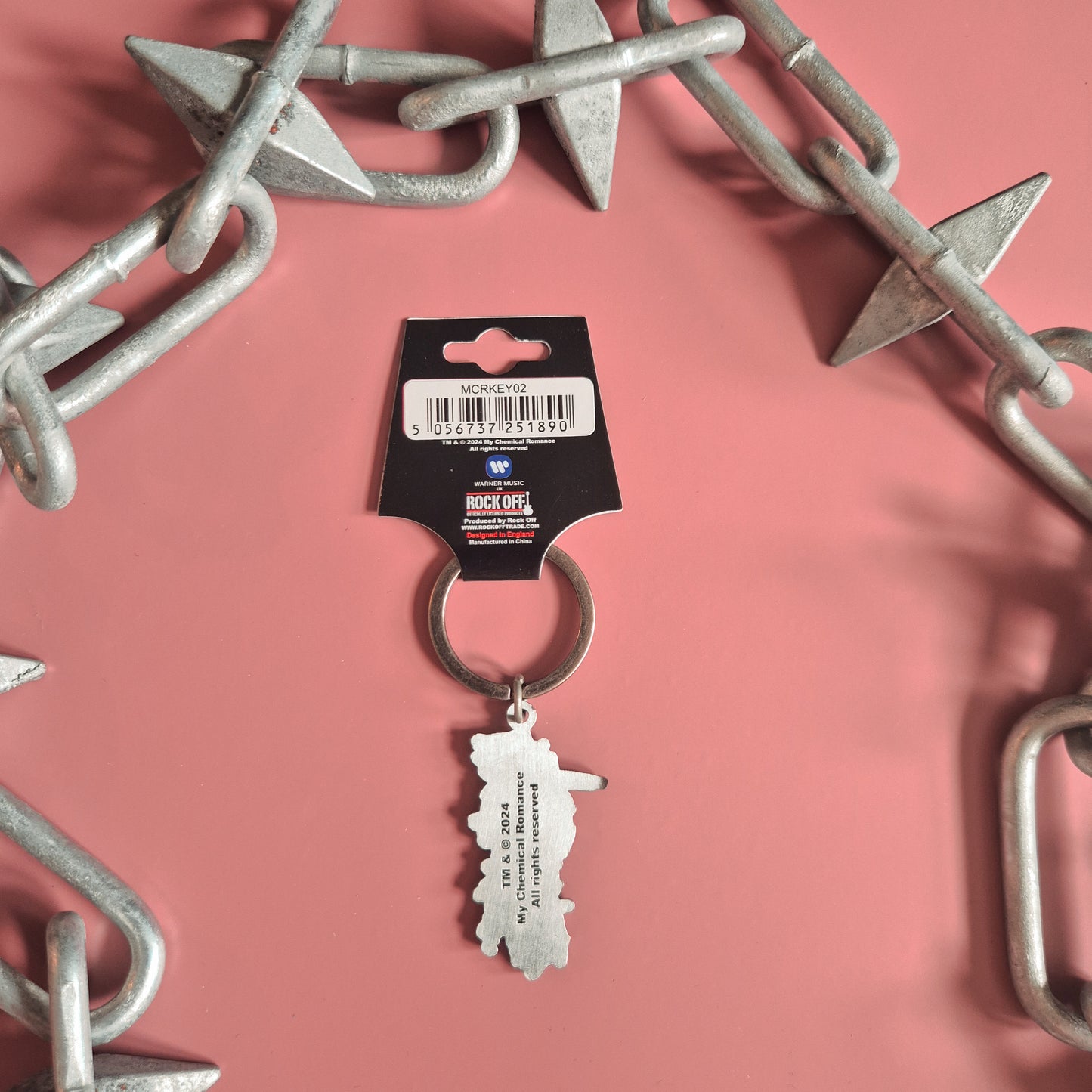 My Chemical Romance Metal Keyring