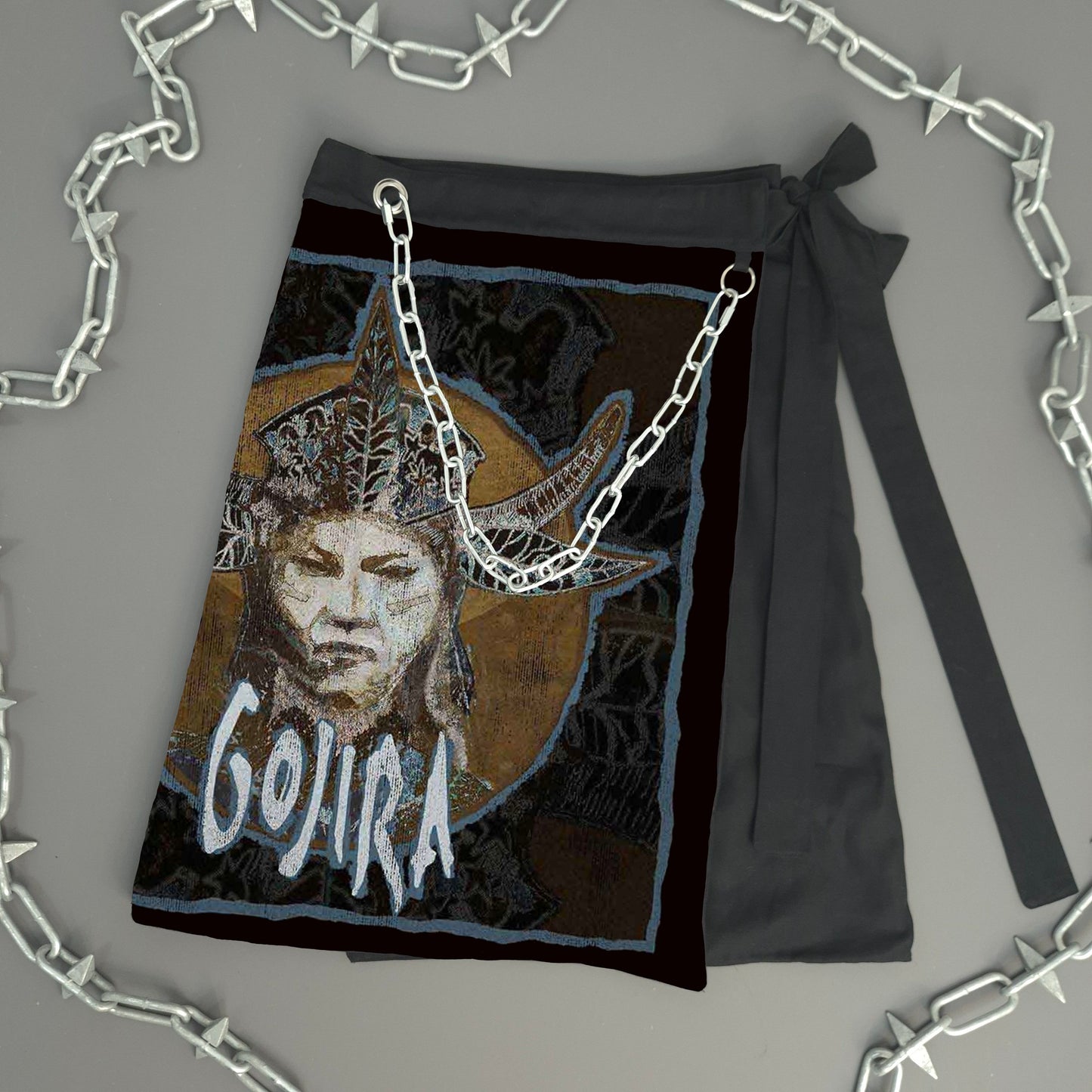 Gojira Bandana Wrap Skirt