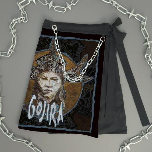 Gojira Bandana Wrap Skirt