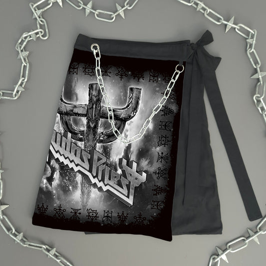 Judas Priest Bandana Wrap Skirt