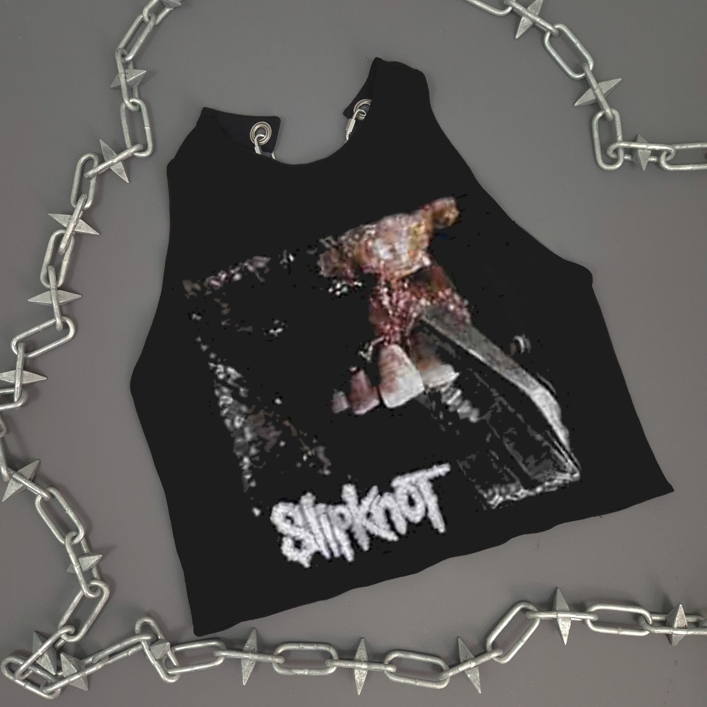Slipknot Pulling Teeth Chain Top