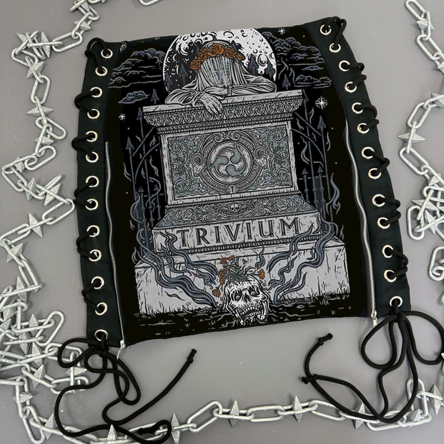 Trivium Lace Up Skirt