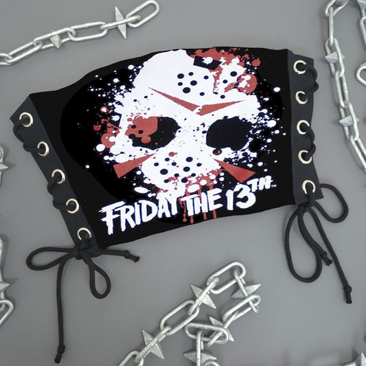 Friday The 13th Lace Up Top