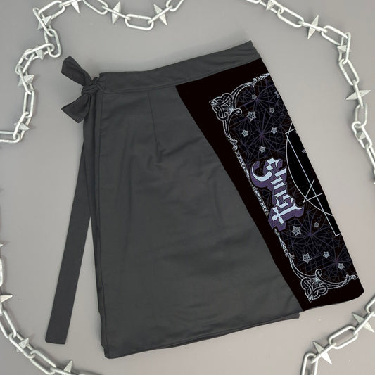 Ghost Bandana Wrap Skirt