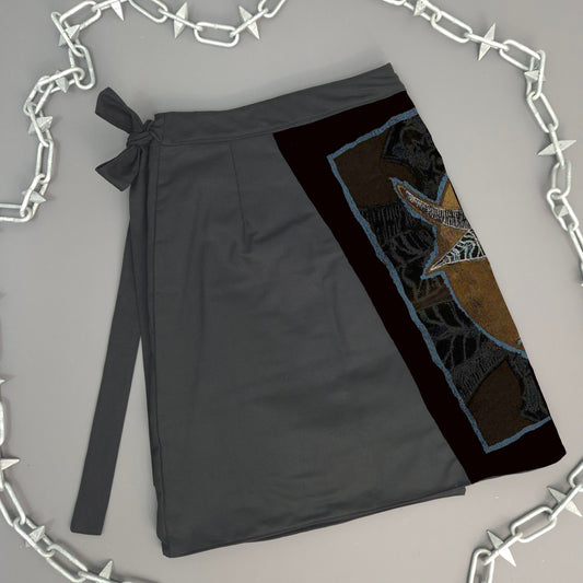 Gojira Bandana Wrap Skirt
