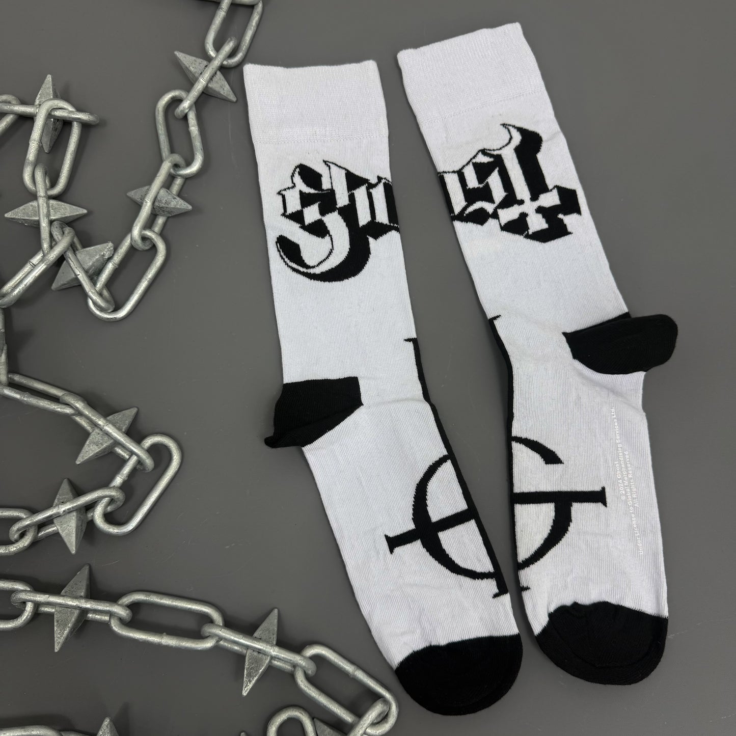 Ghost Symbol Socks