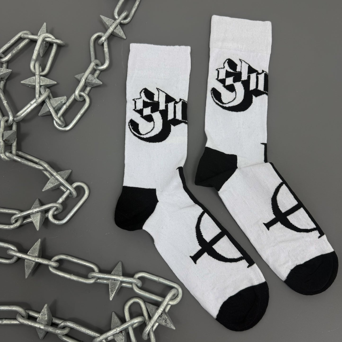 Ghost Symbol Socks