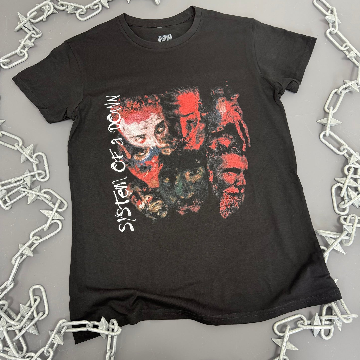 System Of A Down Painted Faces T-Shirt