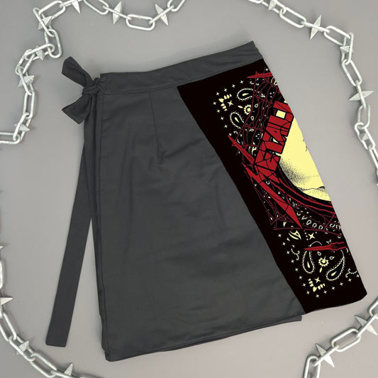Metallica Bandana Wrap Skirt