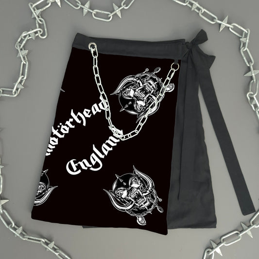 Motorhead Bandana Wrap Skirt