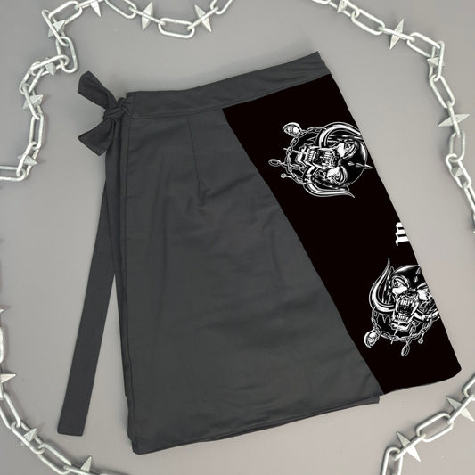 Motorhead Bandana Wrap Skirt