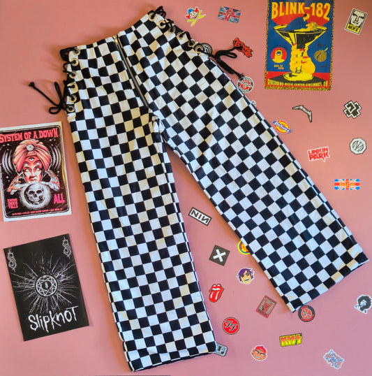 Checkerboard Trousers