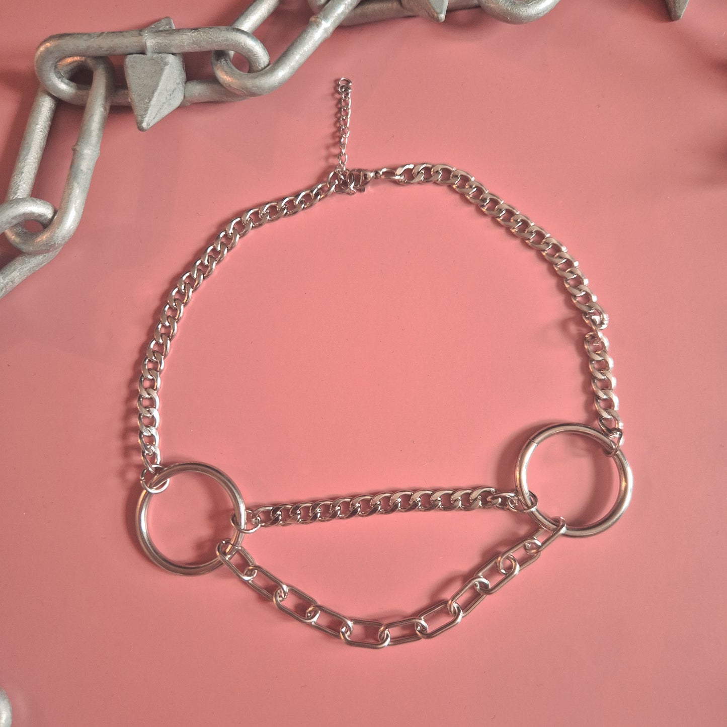 Necromancy O Ring Layered Choker