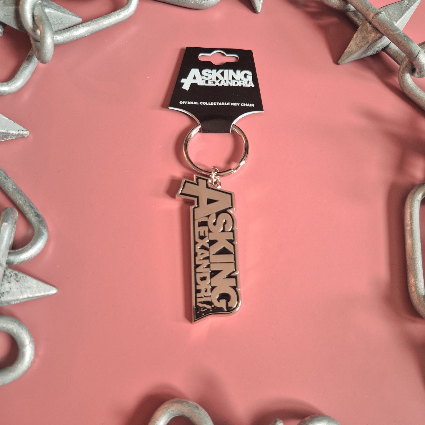 Asking Alexandria Metal Keyring