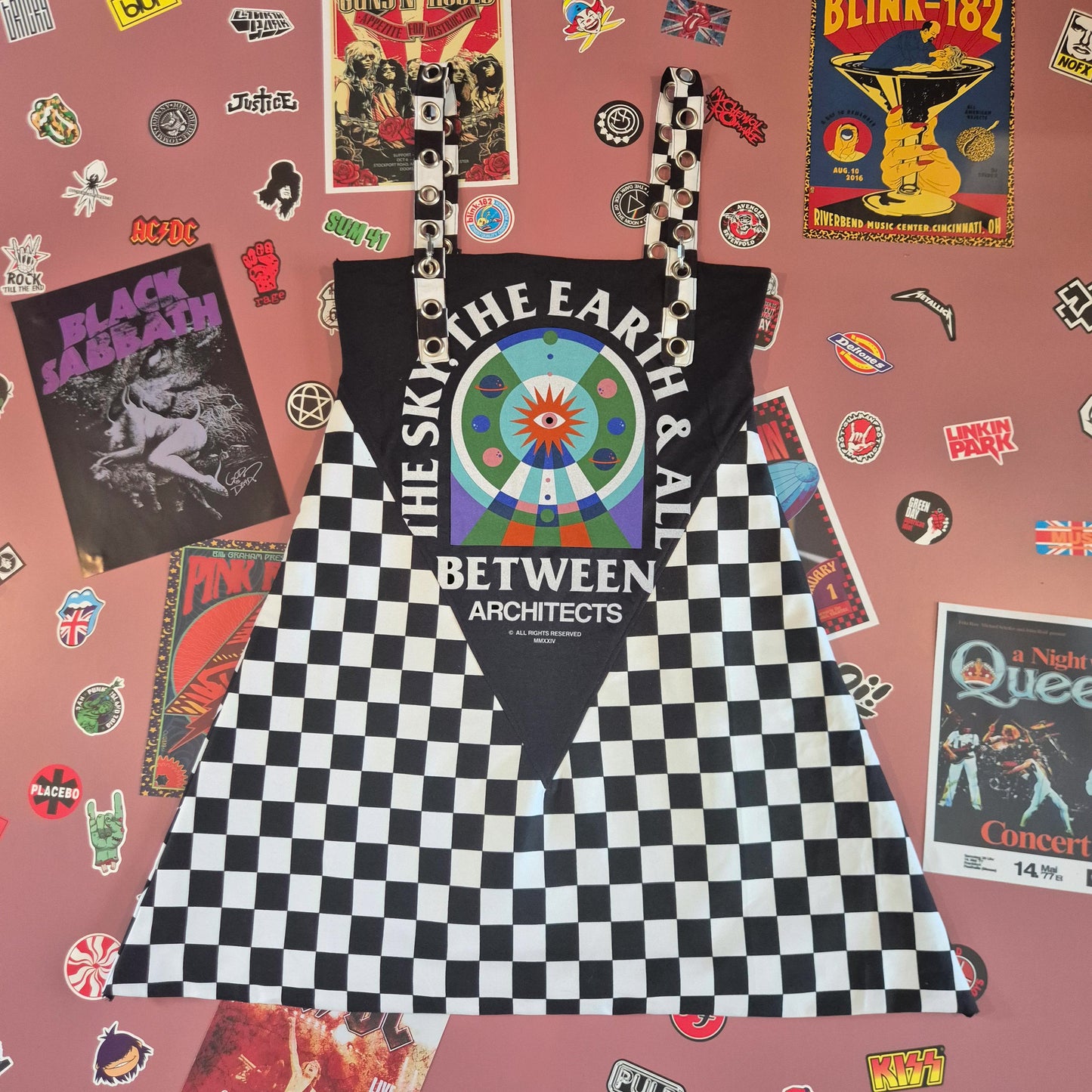 Architects Checkerboard Dress