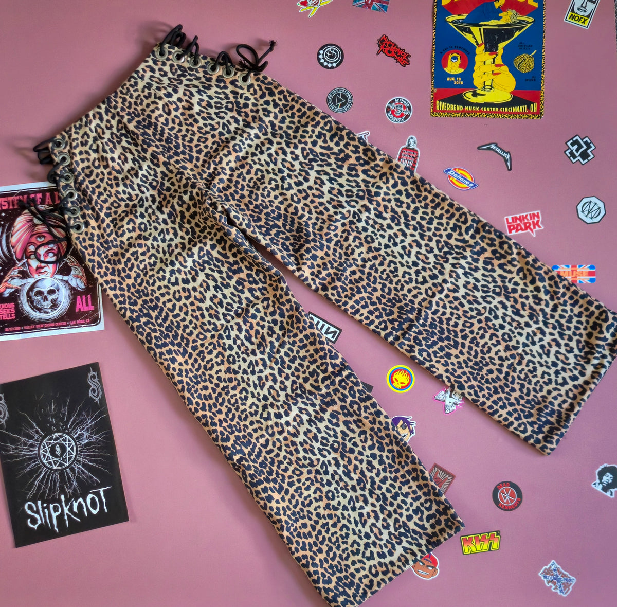 Leopard Print Trousers