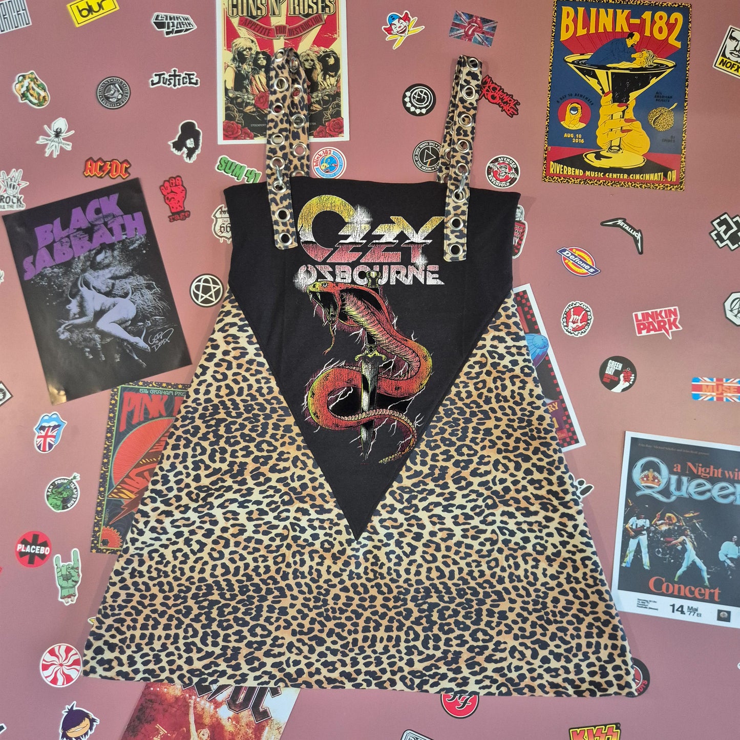 Ozzy Osbourne Leopard Dress