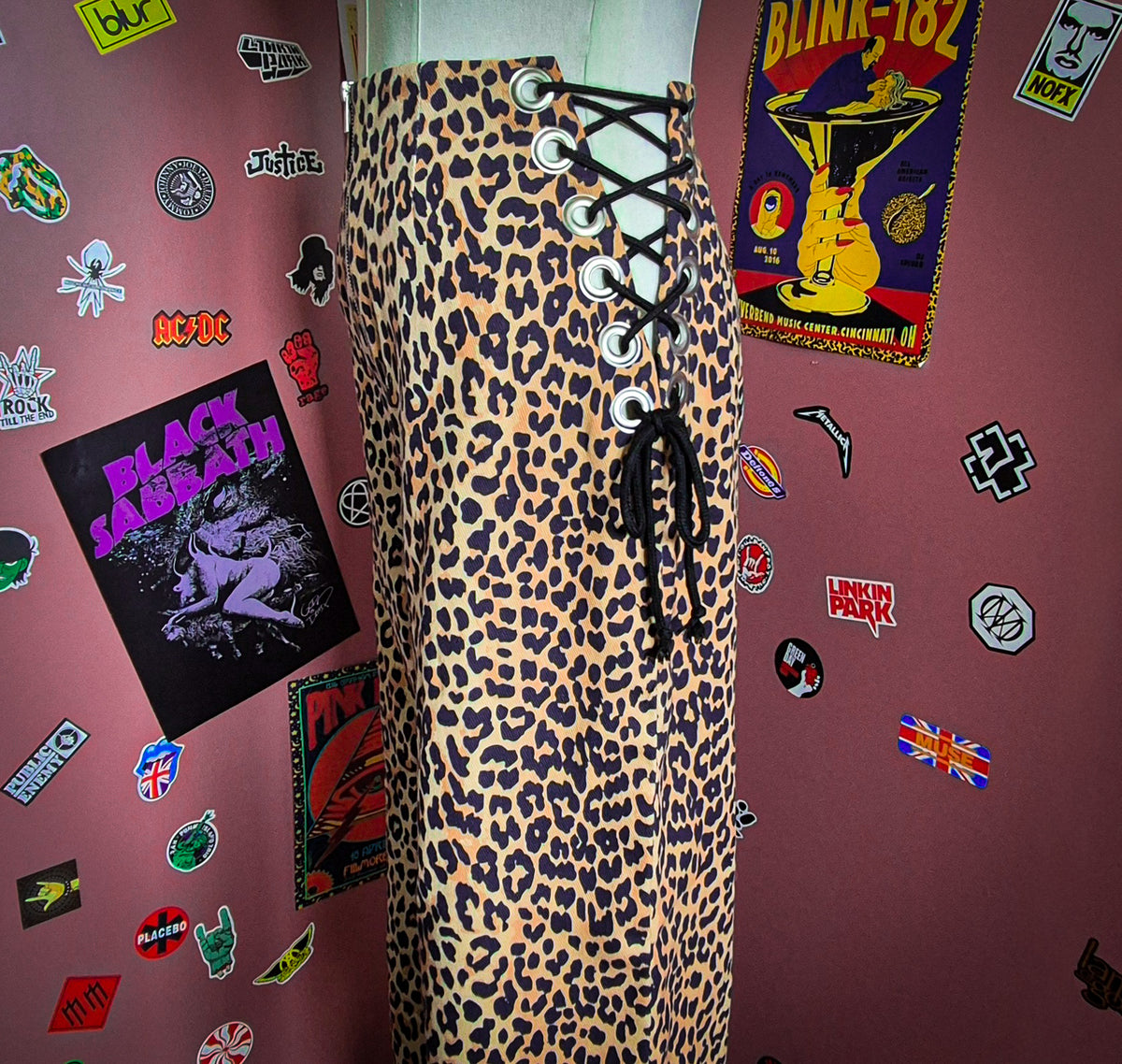 Leopard Print Trousers