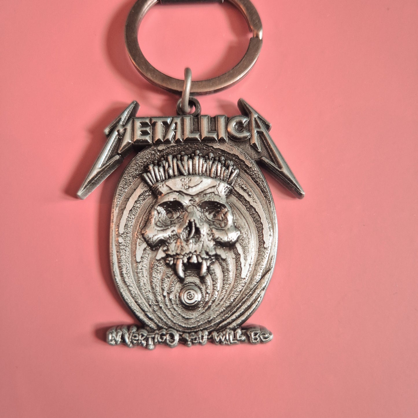 Metallica Metal Keyring