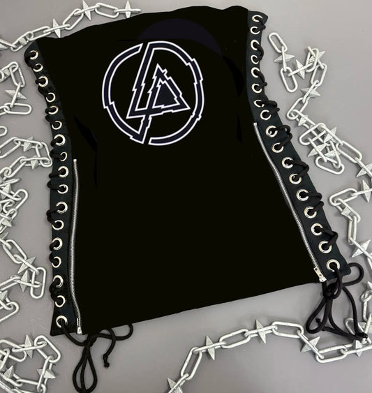 Linkin Park A Thousand Suns Lace Up Dress