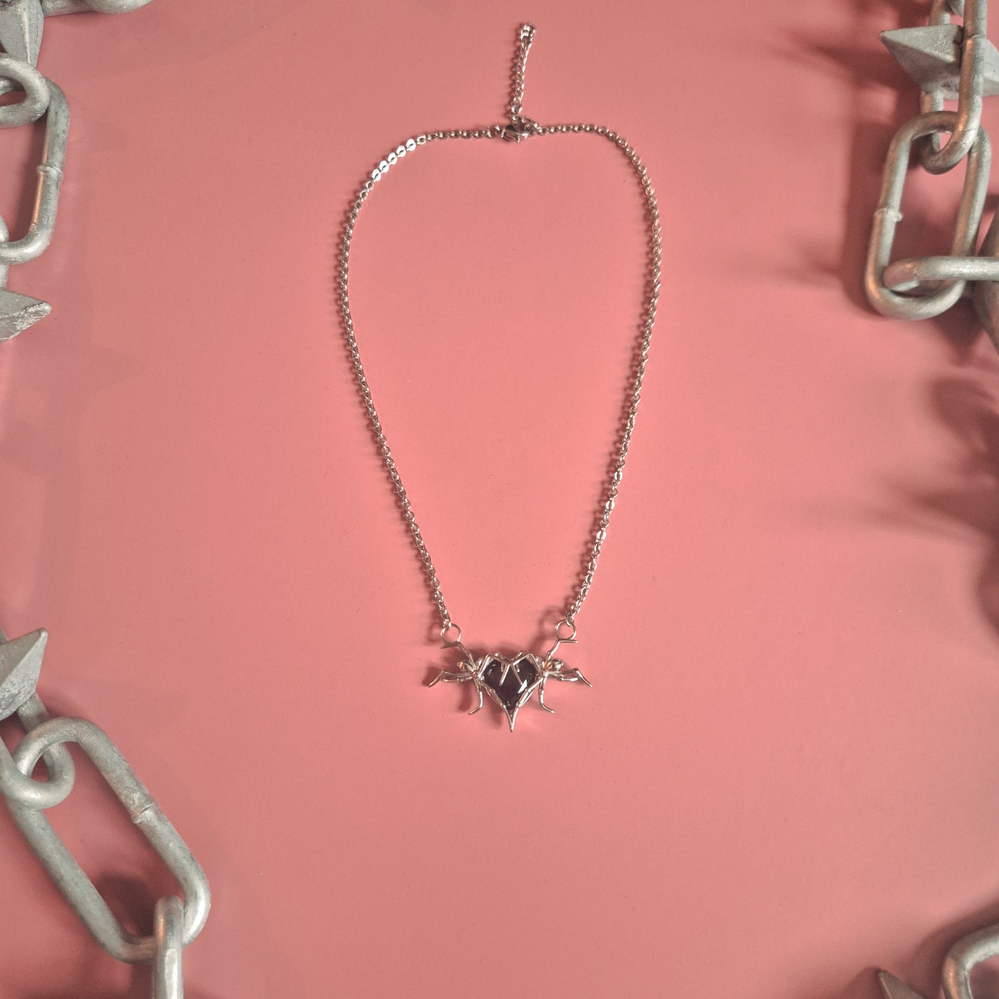 Widowheart Spider Necklace
