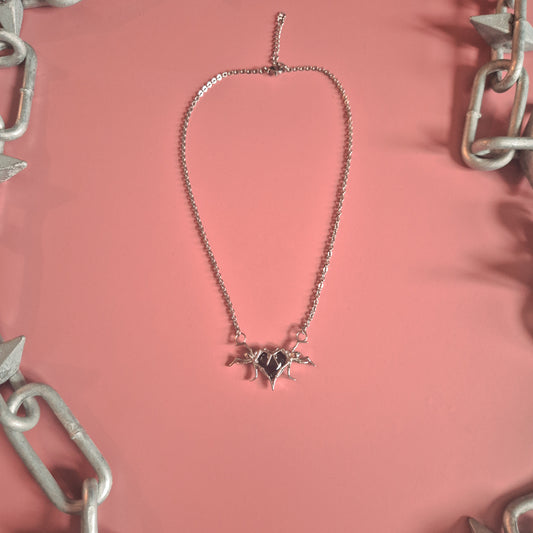 Widowheart Spider Necklace