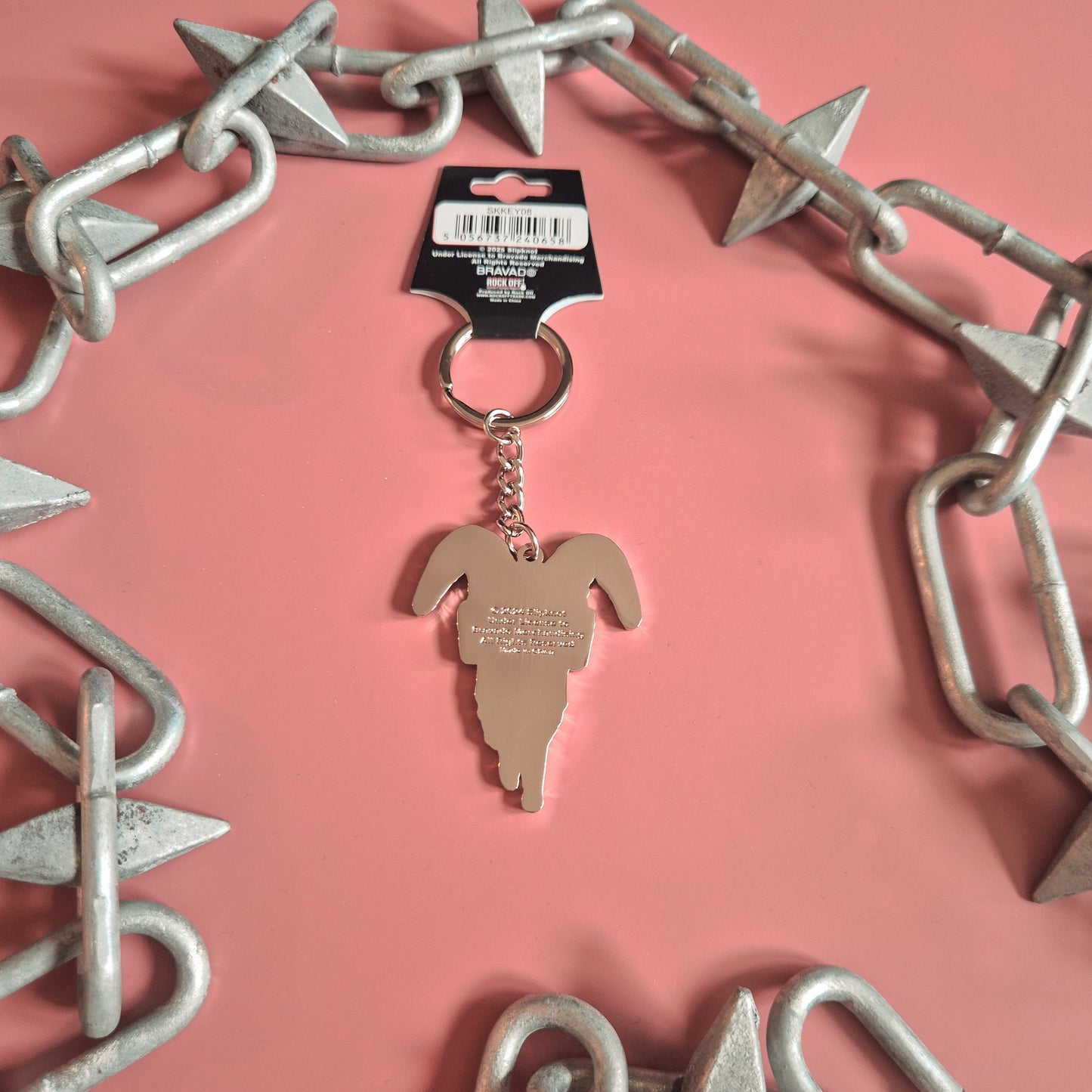 Slipknot Metal Keyring