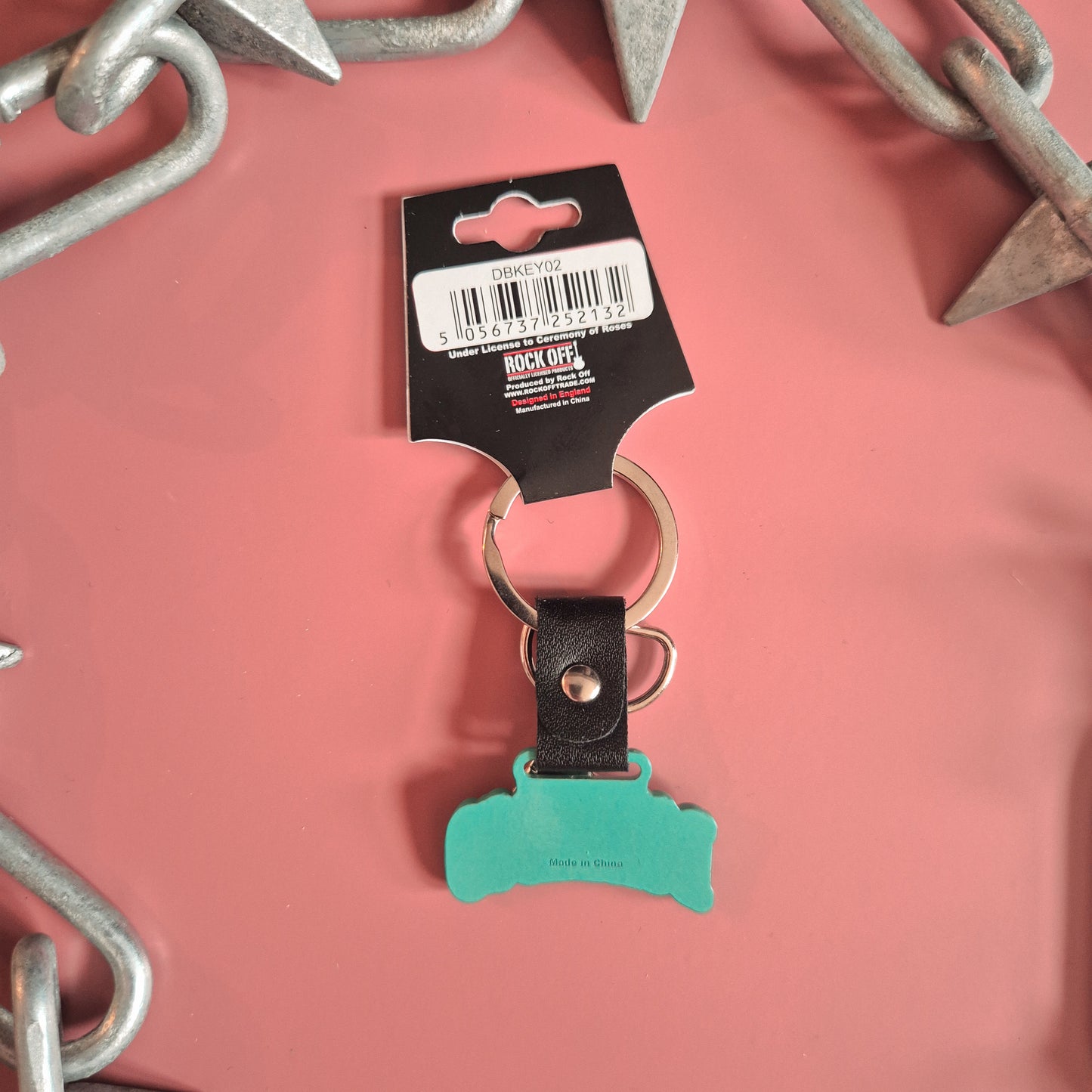 Don Brocco Metal Keyring