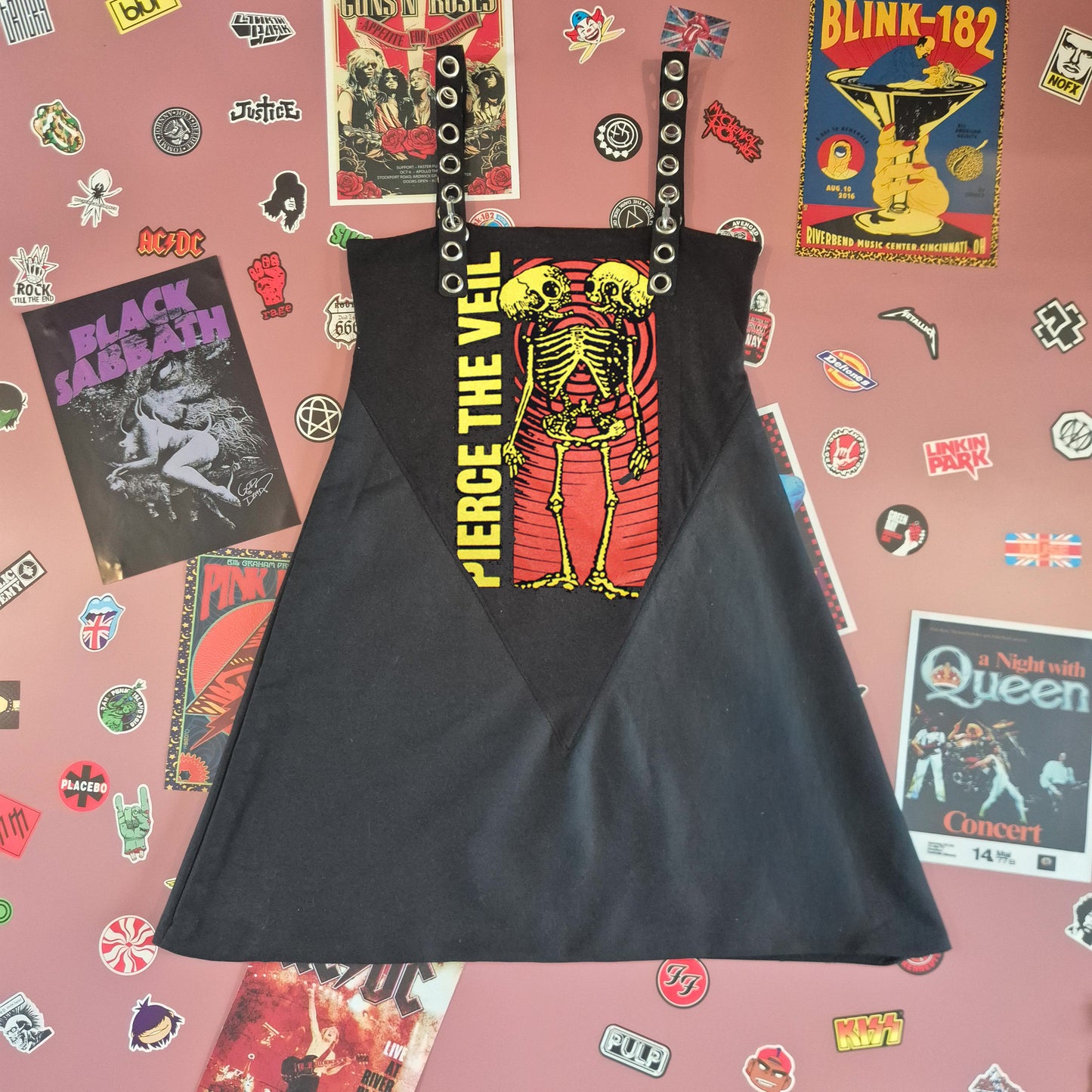 Pierce The Veil Black Dress