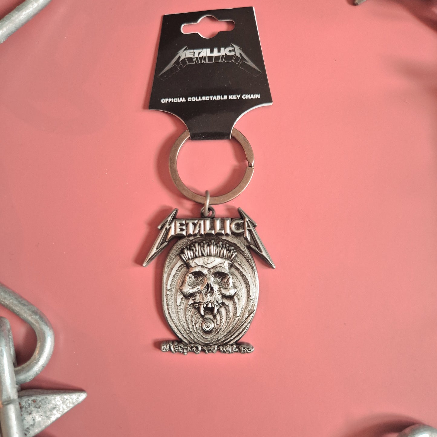Metallica Metal Keyring