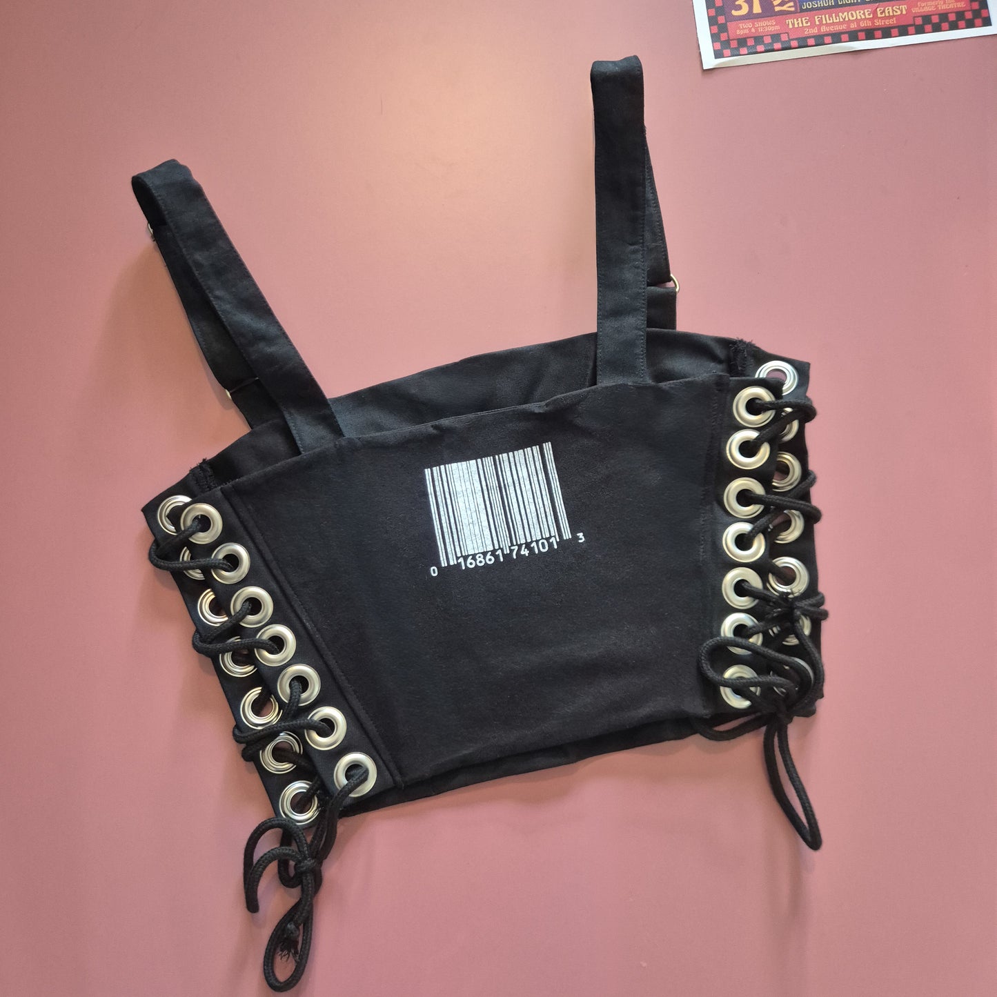 Slipknot Pulling Teeth Lace Up Top With Straps