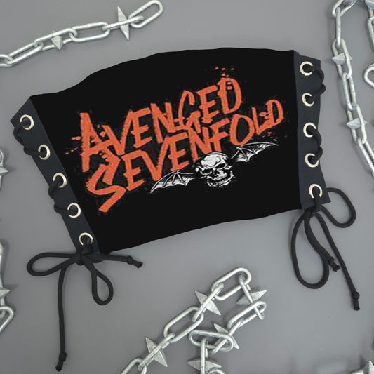 Avenged Sevenfold Lace Up Top