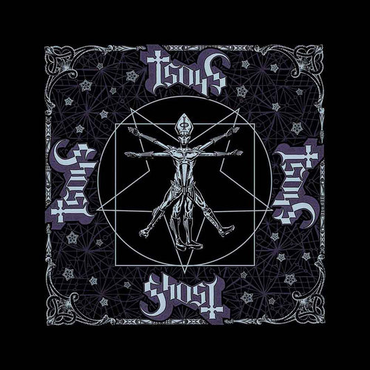 Ghost Vitruvian Ghost Bandana