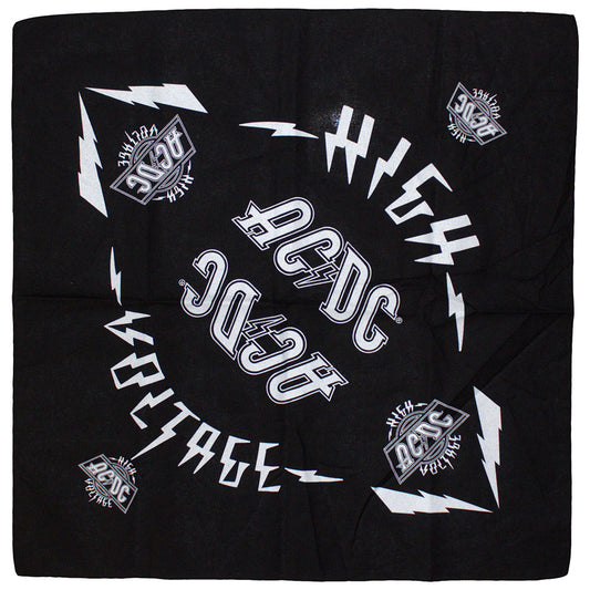 AC/DC High Voltage Bandana