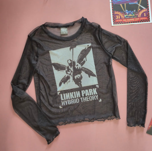 Linkin Park Mesh Crop Top