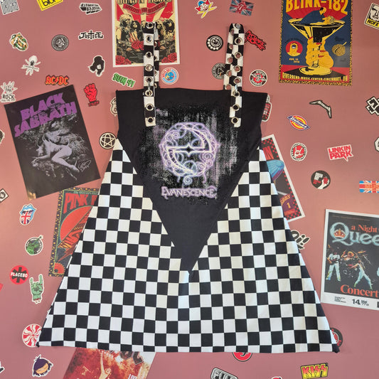 Evanescence Checkerboard Dress