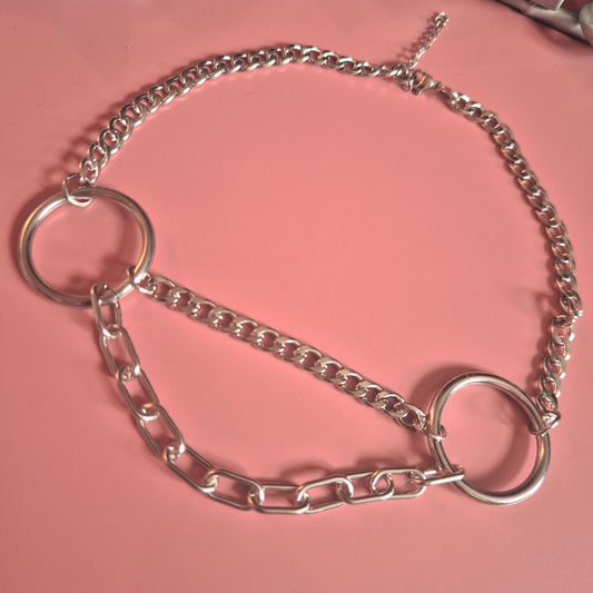 Necromancy O Ring Layered Choker