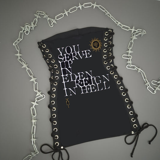 Behemoth Lace Up Dress