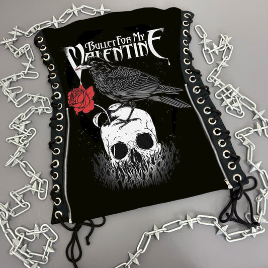 Bullet For My Valentine Lace Up Dress